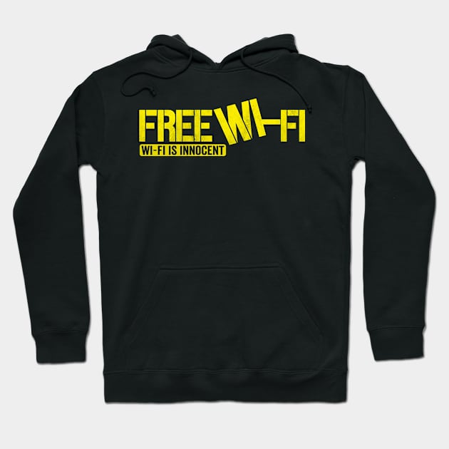 Wi-Fi is Innocent Hoodie by Horisondesignz